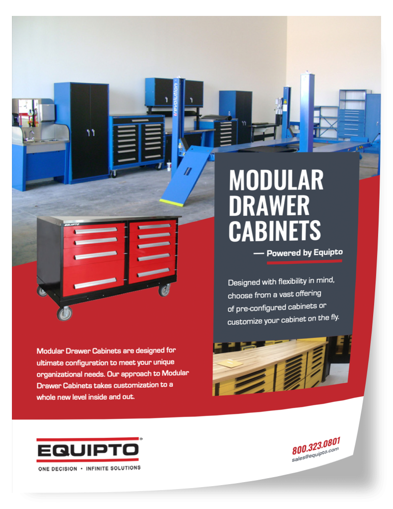 Custom Modular Drawer Cabinets Equipto